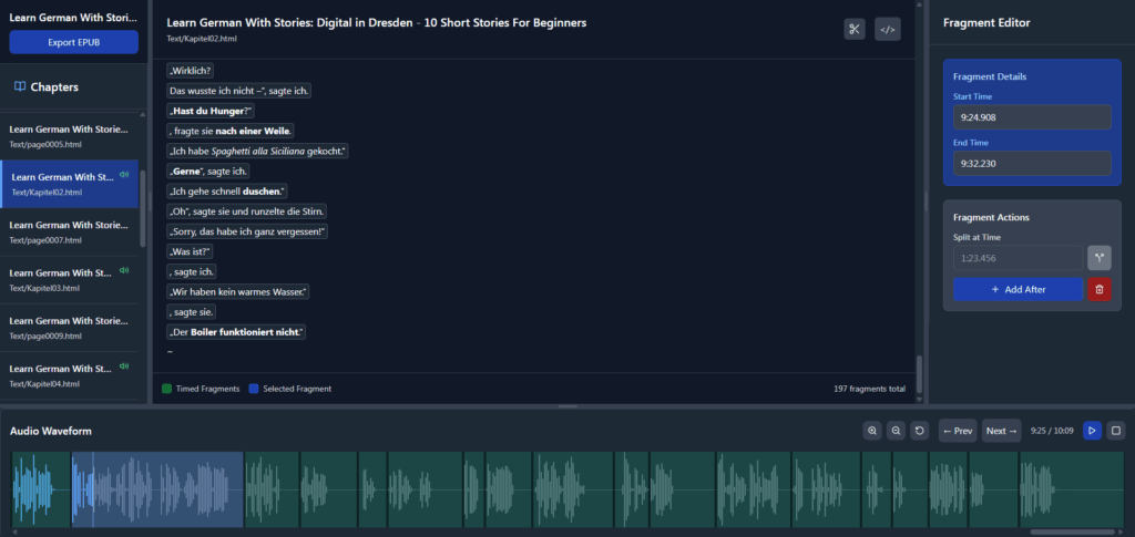 Why I Built My Own EPUB Media Overlay Editor
